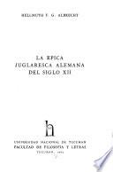 La épica juglaresca alemana del siglo XII