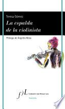 La espalda de la violinista