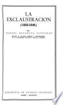 La exclaustración, 1833-1840