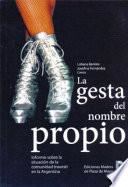 La gesta del nombre propio