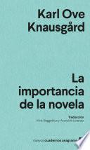 La importancia de la novela