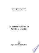 La narrativa lírica de Azorín y Miró