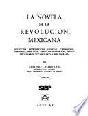 La Novela de la Revolución Mexicana