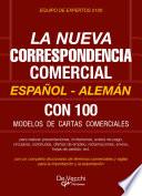 La nueva correspondencia comercial Español - Alemán