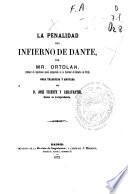 La penalidad del Infierno de Dante