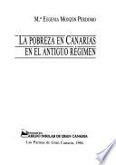 La pobreza en Canarias en el Antiguo Régimen