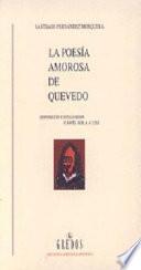 La poesía amorosa de Quevedo