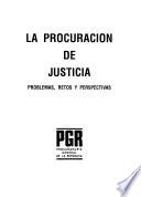 La procuración de justicia