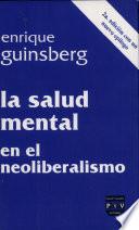 La salud mental en el neoliberalismo