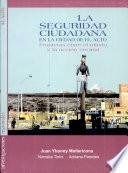 La seguridad ciudadana en la ciudad de El Alto