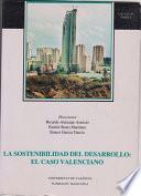 La sostenibilidad del desarrollo: el caso valenciano