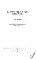 La tarde del elefante y otros poemas