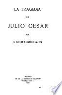 La tragedia de Julio Cesar