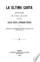 La última carta
