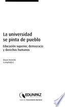 La universidad se pinta de pueblo