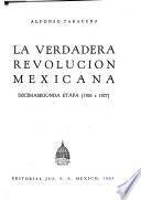 La verdadera revolución mexicana: etapa (1928-1929)