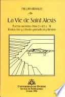 La vie de Saint Alexis
