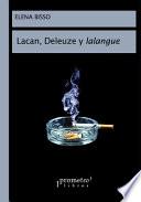 Lacan, Deleuze y Lalangue