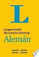 Langenscheidt Diccionario Universal Alemn