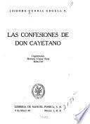 Las confesiones de don Cayetano