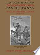 Las constituciones del gran gobernador Sancho Panza