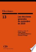 Las elecciones generales de noviembre de 2019