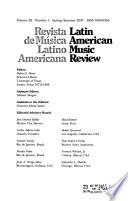 Latin American Music Review