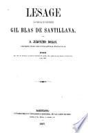 Le Sage y su novéla de costumbres Gil Blas de Santillana
