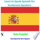 Learn to Speak Spanish for Sundanese Speakers