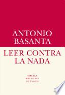 Leer contra la nada