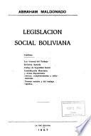 Legislación social boliviana