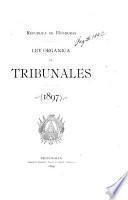 Ley orgánica de tribunales, 1897