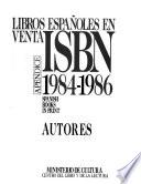 Libros españoles en venta ISBN.