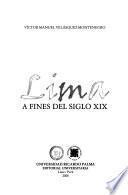 Lima a fines del siglo XIX