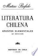Literatura chilena