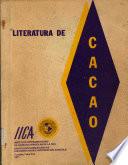 Literatura de cacao (Theobroma cacao L.)