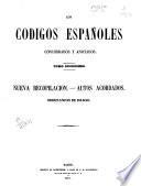 Los códigos españoles, concordados y anotados