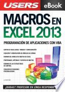 Macros en Excel 2013