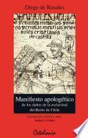 Manifiesto apologético de los daños de la esclavitud del Reino de Chile (1670)