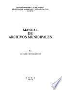 Manual de archivos municipales