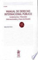 Manual de derecho internacional público