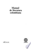 Manual de literatura colombiana