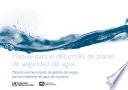 Manual para el desarrollo de planes de seguridad del agua