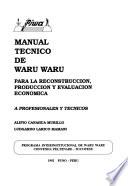 Manual tecnico de Waru waru