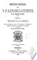 Meditaciones Espirituales del V.P. Luis de la Puente, 2