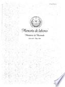 Memoria de labores del Ministerio de Hacienda