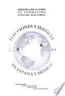 Memoria del II Curso de Formación Judicial Electoral