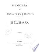Memoria del proyecto de ensanche de Bilbao