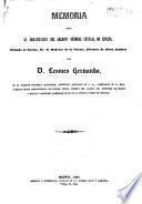 Memoria sobre la organizacion del Archivio general central de España, etc