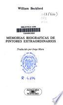 Memorias biográficas de pintores extraordinarios